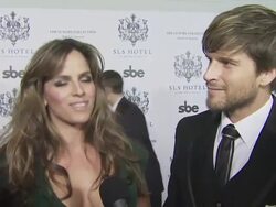 Opening of SBE's SLS Hotel Stock Footage