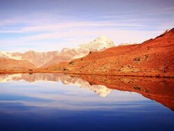 panorama view of Matterhorn Stock Footage
