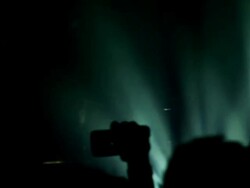 Taping a concert show Stock Footage