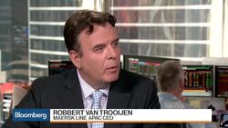 Maersk Line Sees Demand for Container Shipping Improving News Clip