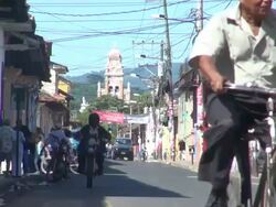 Still of Granada Nicaragua Street Scenes Stock Footage