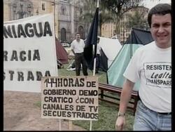 PERU: TV JOURNALISTS WANT BARUSH REINSTATED News Clip