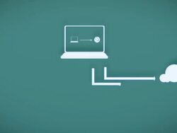 Motion Graphic: Laptop Stock Footage