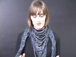 Yelle Interview (clip 2) Stock Footage