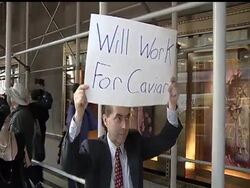 Occupy Wall Street activists targeted a Mitt Romney fundraiser at a luxury Manhattan hotel on Wednesday, denouncing the Republican presidential candidate but also taking shots at all the contenders. News Clip