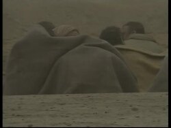 GWT: US marines guard Iraqi POWs after overnight firefight News Clip