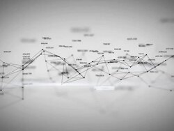 Statistics grid - white Stock Footage