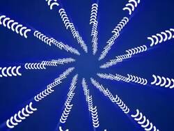 Shine tunnel Stock Footage