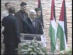 Palestinian leader meets head of Israel's Labor Party, statement News Clip