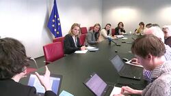 CLEAN : EU says Assad bears primary responsibility after Syria attack News Clip