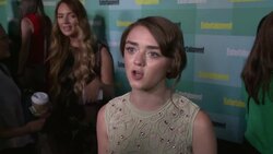 INTERVIEW - Maise Williams on the first thing she would do during a zombie apocalypse at Entertainment Weekly Hosts Annual Comic-Con Celebration Stock Footage