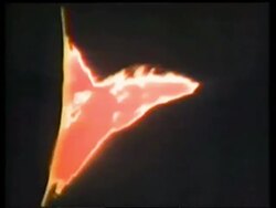 CU Solar eclipse and solar flare on Sun Stock Footage