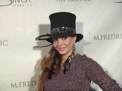Phoebe Price at the A Night Out With Silver Jeans Co. And M Fredric at Studio City CA. (Footage by WireImage Video/GettyImages) Stock Footage