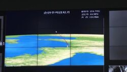 Scenes inside Command Centre, scientists watch launch video News Clip