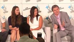 Euro Millions Lottery winner presser News Clip