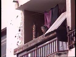 Bosnia - More Serbs Board Buses Out Of Capital News Clip