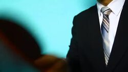 businessman hand play table tennis Stock Footage