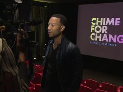 John Legend at the Chime for Change Launch Event on the 27th of March 2013  Stock Footage