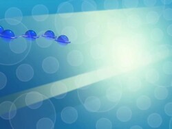 Business connections (blue version) Stock Footage