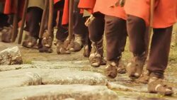 HD Roman Army - detail Stock Footage