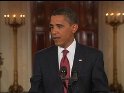 President Barack Obama explains why he feels there is such a rush to overhaul health care in this country. He made the comments during a nighttime press conference News Clip