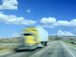 Driving Through Scenic Views Stock Footage