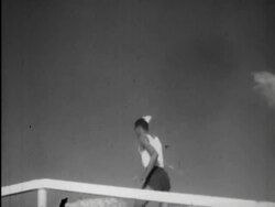 Cuban produced propaganda film about Cuban athletes and sport Stock Footage