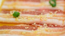 HD:Meat with spices ready to grill Stock Footage