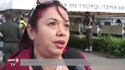 VOICED : Venezolanos buscan abastecerse en Colombia News Clip