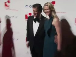 Frederic Fekkai and Shirin von Wulffen at the DKMS' 4th Annual Gala: Linked Against Leukemia - Arrivals at New York NY. (Footage by WireImage Video/GettyImages) Stock Footage