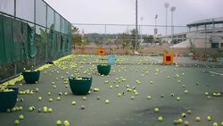 tennis court Stock Footage