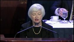 Federal Reserve Chair Janet Yellen said Wednesday that the U.S. job market still needs help from the Fed and that the central bank must remain intent on adjusting its policy to respond to unforeseen challenges. (April 16) News Clip