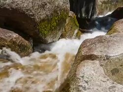 Fresh Mountain Water Stock Footage