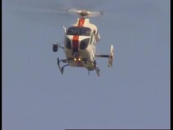 Powell arrives, meets Eastern European journalists News Clip