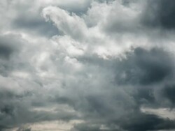 Dark Clouds Stock Footage