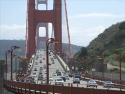 Golden Gate Bridge Stock Footage