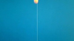 Ping pong ball bounces from table tennis Stock Footage