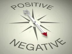 Positive Versus Negative Stock Footage