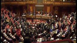 Italy - Berlusconi definitively convicted for first time of tax fraud and sentenced to prison /  Berlusconi leaves to meet his parliamentary groups after cabinet collapse / President Napoiltano says he'll try to form a new government with a different majority News Clip