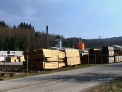 HD: Lumber industry Stock Footage
