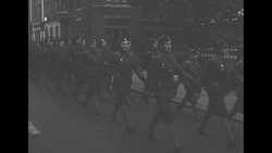 Anthony Eden and Charles de Gaulle at requiem mass for Nantes martyrs in 1941 News Clip