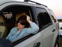 Police Officer Writing Ticket Stock Footage