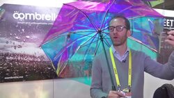 Connected umbrella tells you when it might rain News Clip