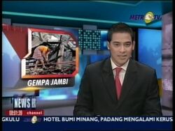 WRAP Powerful new quake triggers Tsunami alert, announcement ADDS pics from area News Clip