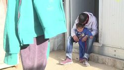 CLEAN : Cold and angry, Gazans protest in test for Hamas News Clip