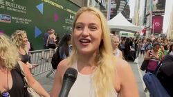 Thousands gather in Times Square to do yoga, as part of summer solstice and International Yoga Day celebrations Instructional Video