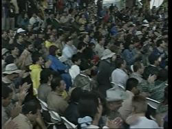 COSTA RICA: US PRESIDENT CLINTON ATTENDS CEREMONY HELD IN RAIN FOREST News Clip