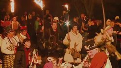CLEAN : Bulgarias Surva Folk Feast marks the New Year News Clip