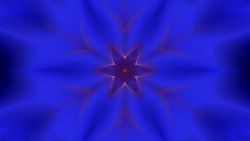 Geometric light shapes undulate in a kaleidoscope. Stock Footage