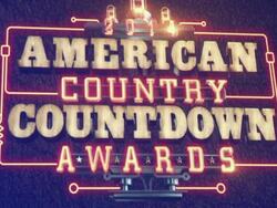 ATMOSPHERE - Signage at the 2014 American Country Countdown Awards - Rehearsals Stock Footage